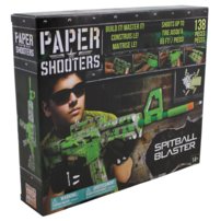 Stavebnica PAPER SHOOTERS "Green Spit" replika detská