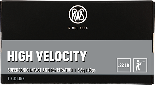 Náboj RWS 22LR High Velocity 2,6g