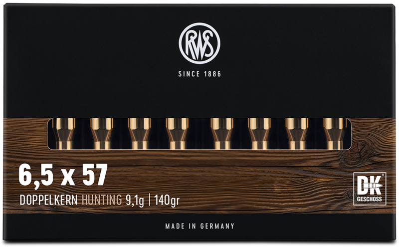 Náboj RWS 6,5x57 DK/9,1g