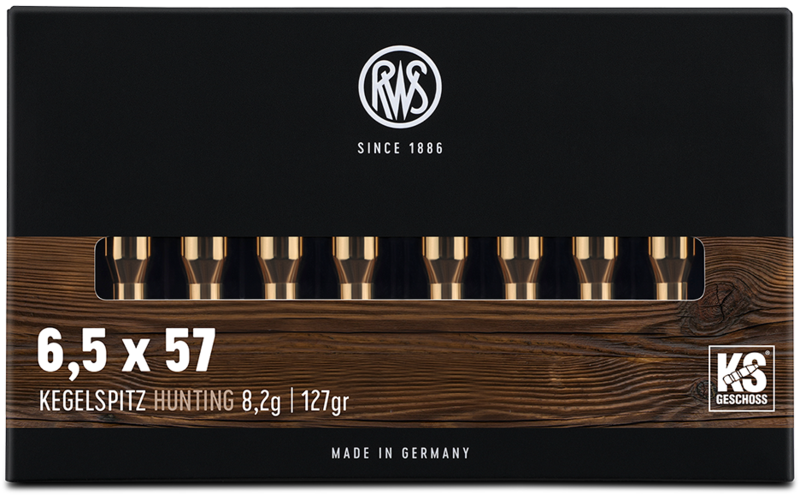 Náboj RWS 6,5x57 KS/8,2g