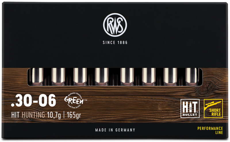 Náboj RWS 30-06 Sprg. HIT Short/10,7g
