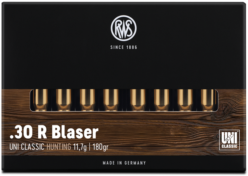 Náboj RWS 30 R Blaser UNI Classic/11,7g