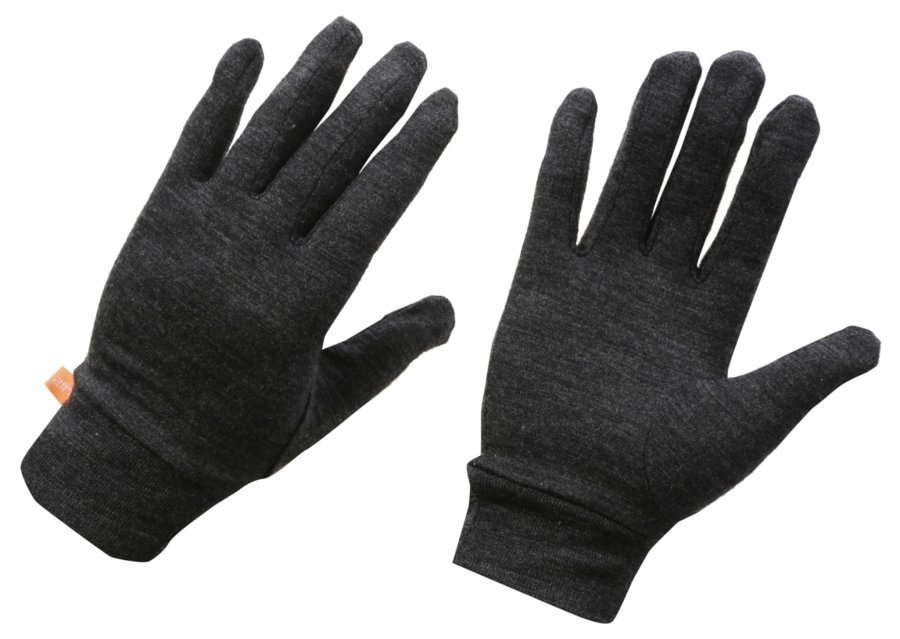 2117 SKÖLDINGE - merino rukavice, dk grey