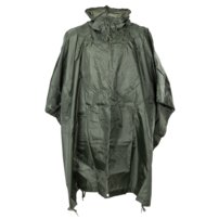 US pršiplášť PONCHO RipStop, oliva