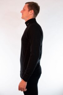 Pánske termo tričko Devold Duo Active man zip neck