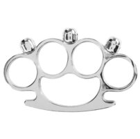 Boxer obranný Lebka army , chróm