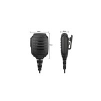 Vodeodolný externý mikrofón/reproduktor Retevis HK006, IP54