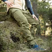 Pánske turistické nohavice BEYONORD Hiking - Moss green