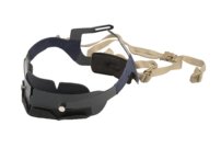 Nastaviteľné popruhy do prilby - coyote