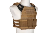 Taktická vesta RUSH 2.0 plate carrier - coyote