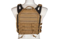 Taktická vesta RUSH 2.0 plate carrier - coyote