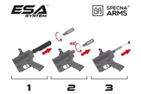 Airsoftová replika RRA SA-C12 CORE™ half-tan