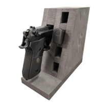 Stojan pre krátku zbraň a 4 zásobníky