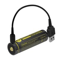 18650 Li-ion akumulátor 2600 mAh s Micro-USB nabíjaním