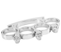 Boxer obranný Lebka army , chróm