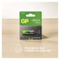 Alkalická batéria GP Ultra Plus LR6 AA, 1ks
