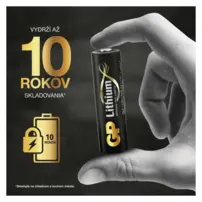 Lítiová batéria GP FR6 AA, 2ks