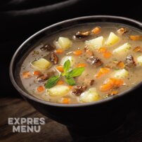 Zemiaková polievka s lesnými hubami 2 porcie (600 g)