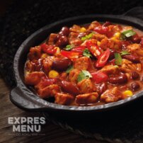 Chilli sin carne s tempehom 2 porcie (600 g)
