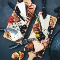 Sada syrových nožov Monaco+ malá tmavá