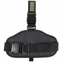 Stehenné puzdro na pištoľ, čierna pravé