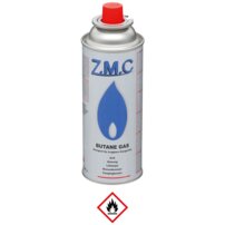 Plynová kartuša s ventilom, bután, 227g (400 ml)