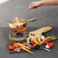 Sada na fondue medená - 1,7 l