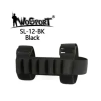 Nábojový návlek na pažbu brokovnice, čierna