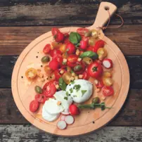 Servírovacia doska okrúhla Amigo