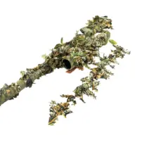 3D maskovacie listy 15ks - amber