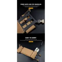 WOSPORT rozšírenie Mk4 Chest rig Expansion Chassis II, renger green