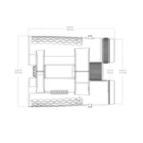 Ďalekohľad Vector Optics FORESTER 8x42 BINOCULAR