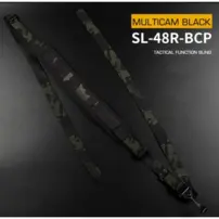 Popruh WST rýchlouťahovací 2-bodový FARAON MC Black