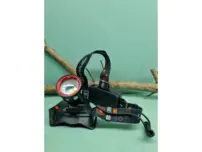 Čelovka so stroboskopom modré a červené svetlo