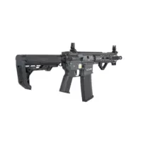 Airsoftová replika SpecnaArms M4 CQB M-LOK SA-P17 Prime Aster II ETU, sivá