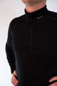 Pánske termo tričko Devold Duo Active man zip neck