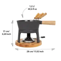 Sada na fondue Pro - 1,2 l