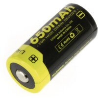 Nitecore batéria NL166 RCR123A 650mAh