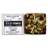 Jatočná nábojka 9mm Tempo st.6 čierna1ks