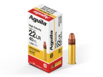 Náboj Aguila .22LR High Velocity 40gr/2,59g CP Solid Point, 50 ks
