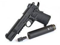 Akciový set Hammerli Forge H1 22 5" + Adaptér + Tlmič Stalon RF