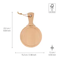 Servírovacia doska okrúhla Amigo