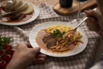 Paradajková omáčka s hovädzím mäsom 2 porcie (600 g)