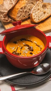 Tekvicový krém s kokosovým mliekom 2 porcie (600 g)