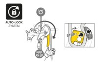 Kompaktná samoblokovacia zlaňovacia brzda Petzl Rig