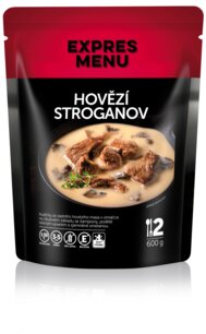 Hovädzí Stroganov 2 porcie (600 g)