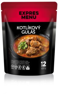 Kotlíkový guláš 2 porcie (600 g)