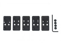 Pištoľ HK SFP9L-OR PB, kal. 9x19, s 5 montážnymi platničkami