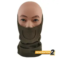 Ochranná maska Face Warrior Mask, Oliva
