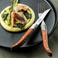 Steakové nože Luxury Line - Sada 6 kusov - Rose
